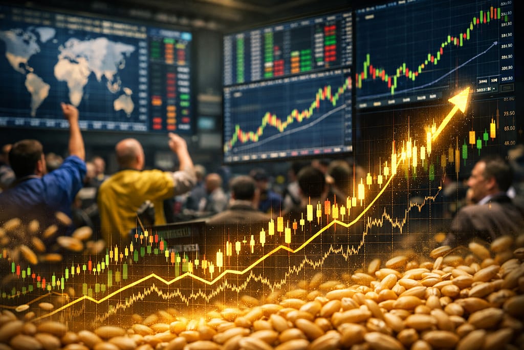 Global grain markets react to wheat supply concerns