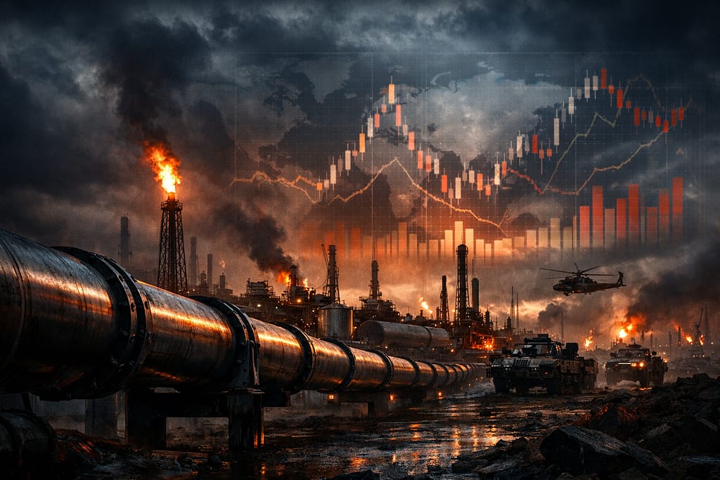 Geopolitical risks raise fears of global oil supply disruptions