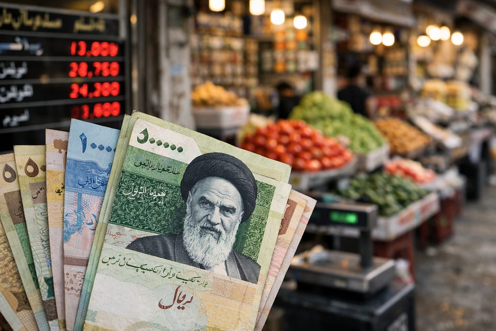 Iran’s currency crisis and rising prices have fueled a new wave of protests.