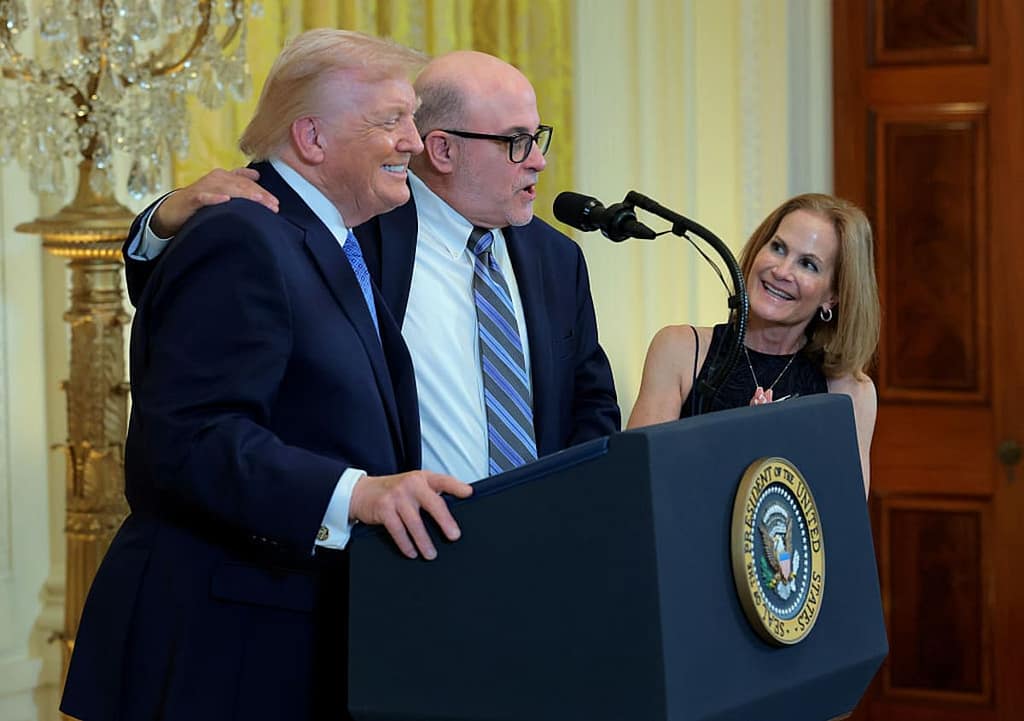 Mark Levin Praises Trump as “First Jewish President” at White House Hanukkah Reception