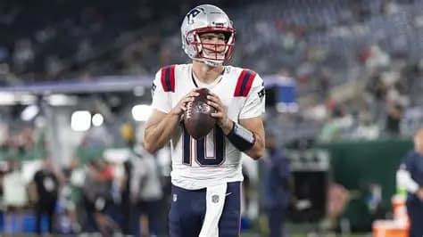 Drake Maye threw for 380 yards and led an 89-yard late touchdown drive as the Patriots beat the Ravens 28–24 and clinched a playoff spot.